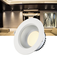 Nouveauté Qualité supérieure 7.5 pouces intérieur LED plafonnier 23W commercial grande lampe pour aéroports, musées, gares