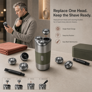 Universal Electric Shaver Maintenance Kit Replacement Foil Blade <b>Head</b> for Personal Care Device Accessories - Product Image 1