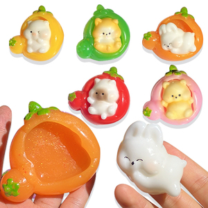 Juguete de descompresión de simulación musical de animales lindos de TPR, juguete de apretar de mascotas adorables con alta apariencia. - Product Image 6