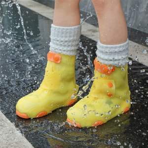 Couvre-chaussures de pluie pour garçons, résistants à l'usure, légers, imperméables, antidérapants <span class=keywords><strong>et</strong></span> épaissis pour l'été - Product Image 1