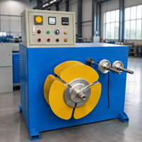 Machine automatique de cerclage de câbles avec système de traversée et de comptage par mètre