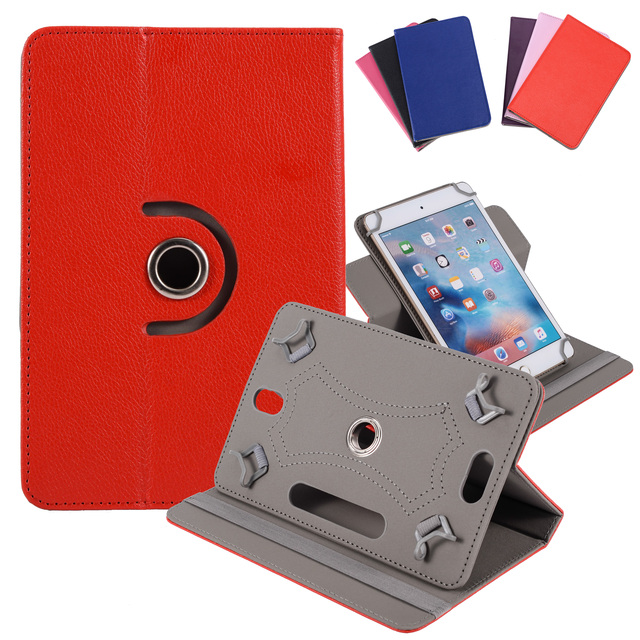 9-Inch TPU Silicon Folio Case Kid-Friendly Multi-Angle 360° Rotating Stand Protective Tablet Cover Universal for All Tablets