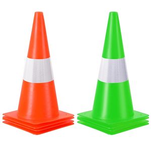 CITICITY15 inch Traffic Safety Cones with Reflective Collars,Construction Cones Soccer Training Cones Road Cones for Parking lot - Product Image 1