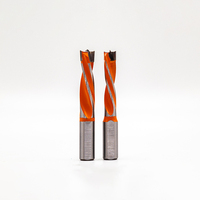 Foret à bois TCT à trois points TELOS optimisé pour l'élimination des copeaux, style Brad Point, haute précision, OEM ODM