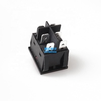 ON OFF sur DPDT 6 broches interrupteur à bascule illuminé 30A 250V avec lumière 120V