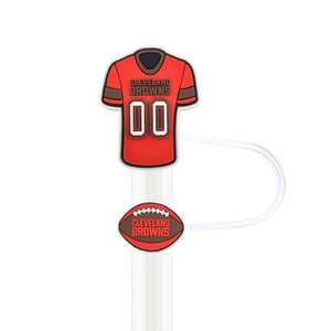 Nueva Pajita de Silicona de Moda de 10 mm, Ecológica, con Diseño de Equipos Deportivos de la NFL, Accesorios para Beber, Venta al por Mayor, Decoración para Pajitas de San <span class=keywords><strong>Francisco</strong></span> - Product Image 3
