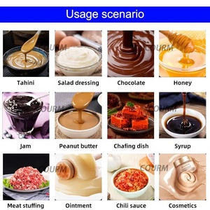 Bán tự động rotor Thùy bơm nước sốt cà chua phụ mứt <span class=keywords><strong>Jar</strong></span> Lotion Kem Ớt nước sốt cà chua dán Kem Máy chiết rót - Product Image 6