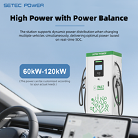 Station de recharge pour véhicules électriques commerciaux 60 kW, 90 kW, 120 kW, chargeur rapide DC pour véhicules électriques CCS1/CCS2/CHADeMo/GBT