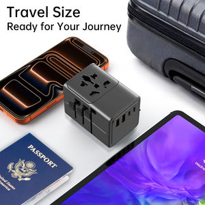 <span class=keywords><strong>Cargador</strong></span> de Viaje ASPOR A886 65W, <span class=keywords><strong>Cargador</strong></span> Rápido GaN con 4 Enchufes Integrados, 5 Puertos de Salida, Diseño Compacto para Teléfonos - Product Image 3