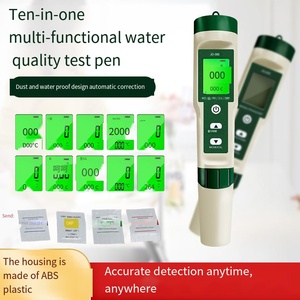 10-in-1 Modern Water Quality Analyzer Pen <b>PH</b>/TDS/EC/SAL/SG/ORP/Tritium Resistivity <b>Tester</b> for Nuclear Wastewater Detection for - Product Image 3