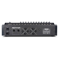Console de mixage audio professionnelle 12 canaux avec amplificateur de puissance 2x350W, 16 effets numériques DSP pour DJ, spectacles sur scène, concerts en direct