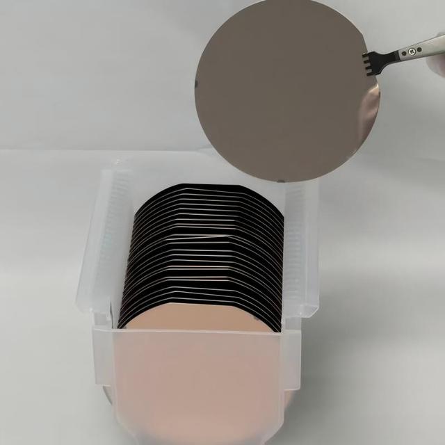 LANXIN 2-12 Inch Silicon Wafer Cu Model Copper Coated for RF Device MEMS Power and Optical Devices