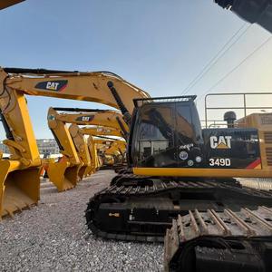 Excavadora de cadenas Caterpillar 349 usada de alta calidad, pocas horas de trabajo, para proyectos de construcción y minería. - Product Image 1