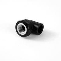 Raccords de tuyauterie en PEHD à fusion par emboîtement à chaud, haute pression, durables, SDR11, coude égal réducteur 45° 90°