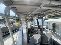 Bateau de pêche à console centrale de conception nouvelle 2023, 9 m x 2,45 m, bateau de débarquement, barge à vendre
