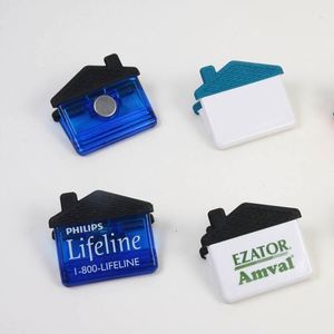 Personalized Memo Holder Clip Paper Plastic Refrigerator Magnetic Jumbo Clips - Product Image 4