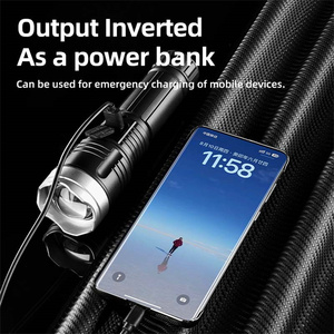 Torcia LED Ricaricabile P50 da 100000 Lumen, Potente Luce Bianca con Zoom, Lunga Portata, Impermeabile - Product Image 4