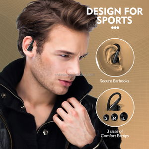 Digitale display handsfree oordopjes met oorhaak, Hifi <span class=keywords><strong>Bass</strong></span>, draadloos, 5.3 IPX5 waterdicht, sport oordopjes - Product Image 5