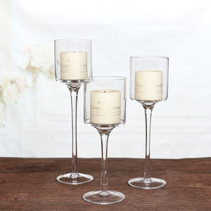 Bougeoir <span class=keywords><strong>photophore</strong></span> <span class=keywords><strong>de</strong></span> table <span class=keywords><strong>en</strong></span> <span class=keywords><strong>verre</strong></span>/ensemble <span class=keywords><strong>de</strong></span> bougeoirs <span class=keywords><strong>photophore</strong></span> piédestal/bougeoir <span class=keywords><strong>en</strong></span> <span class=keywords><strong>verre</strong></span> à longue tige - Product Image 3