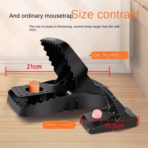 กับดักหนูแบบล็อคได้ ใช้ซ้ำได้ ทำจากพลาสติก สำหรับใช้กลางแจ้ง พร้อมสถานีวางเหยื่อ สำหรับสวน รุ่น RM057 - Product Image 4