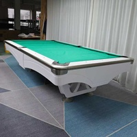 Professioneller 9ft/8ft Billardtisch aus Massivholz mit Jiujiang-Schwarzschiefer für internationale Turniere