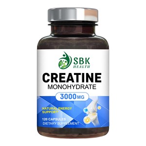 Cápsulas de Creatina Monohidrato de Alta Calidad, Favorecen el Crecimiento Muscular para Hombres y Mujeres, Apoyo Energético, Mejora la Recuperación - Product Image 1