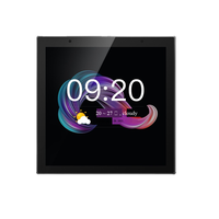 Interrupteur sans fil ZigBee SQ 4 pouces SNZB-01P, simplifiez le contrôle intelligent avec un seul bouton, compatible avec Alexa
