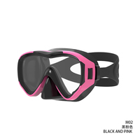 2025 nouveau Design unique grand cadre lunettes de natation masque de plongée en Silicone sous-marin pour les enfants