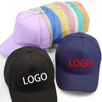 Gorra de Béisbol Transpirable con Perforaciones Láser, Varios Colores, Logotipo Personalizado, Secado Rápido, Deportiva, Promocional, Venta al Por Mayor