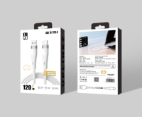 Câble mobile en silicone à noyau en cuivre pur UZS006, charge rapide, durable et flexible pour iPhone et Android
