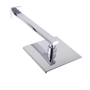 Bán Buôn Sang Trọng Chrome Lượng Mưa Vòi Hoa Sen Đặt Đơn Xử Lý Brass Được Xây Dựng Trong Tường Vuông Giấu Núi Mềm Mưa Cho Phòng Tắm - Product Image 3