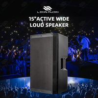 Haut-parleur PA actif DSP 15 pouces Vantas-153DSP, amplificateur de classe D 2000W de puissance maximale, haut-parleur audio professionnel pour scène, mariage, concert