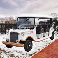 Carrito de Golf Retro Antiguo Legal para la Calle 2025, Buggy Eléctrico Clásico Vintage, Autobús Turístico Retro para Adultos en Venta