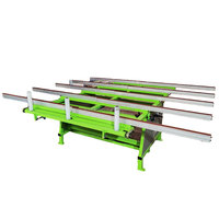 Plateforme d'assemblage télescopique pneumatique pour le retournement de portes et fenêtres lourdes