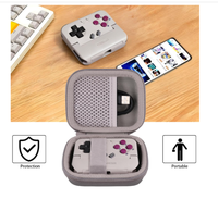 Étui de transport pour manette GameSir Pocket Taco avec cordon et mousqueton, coque rigide avec poche