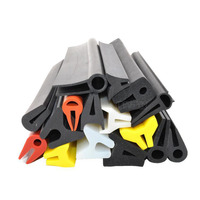 GT Personnalisé D U P R B S H O E forme spéciale EPDM NBR SILICIUM PVC TPE caoutchouc moussant Extrudé Bandes d'étanchéité souples Profils