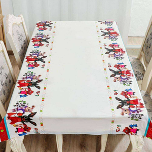 Decoraciones de Cumpleaños de Conejito, Vajilla para Fiesta de Pascua, Platos de Papel, Vasos, Servilletas, Mantel, Cubiertos, Decoración para Fiesta de Conejitos - Product Image 6
