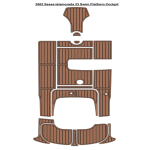 Alfombrilla de Espuma EVA para Plataforma de Baño y Cabina de Barco, Estilo SeaDek MarineMat, Autoadhesiva, para Sessa <span class=keywords><strong>Islamorada</strong></span> 23, 2002 - Product Image 1