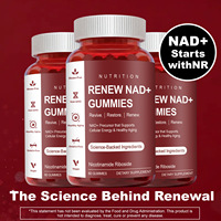 Fabricant de compléments nutritionnels à marque privée : Gommes personnalisables de vitamine C (60 unités) et de NAD+ pour le soutien énergétique