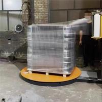 Machine d'emballage automatique de palettes avec film étirable / Machine d'emballage avec film étirable PE