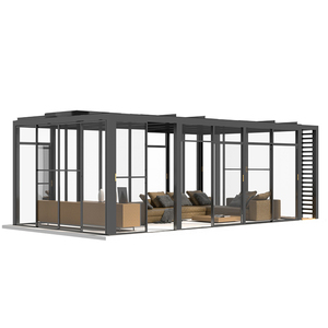 غرفة شمسية خارجية للفلل الأكثر مبيعًا قابلة للسحب ومسبقة الصنع - Product Image 2