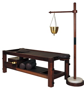 Vente directe d'usine Table de <span class=keywords><strong>Massage</strong></span> en bois <span class=keywords><strong>Shirodhara</strong></span> Thai Spa lit de <span class=keywords><strong>Massage</strong></span> de soins du corps - Product Image 4