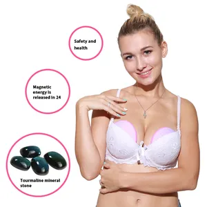 Wireless Electric Breast Massager Waterproof Chest Vibration Massage Bra Boobs Lifting Breast Enlargement Massager