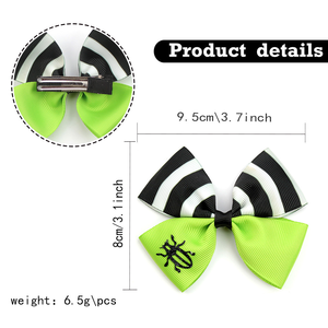 Venta al por Mayor de Pinzas para el Cabello con Diseño de Personajes de la Película <span class=keywords><strong>Beetlejuice</strong></span>, Accesorios para el Cabello de Niñas y Pinzas para el Cabello - Product Image 4