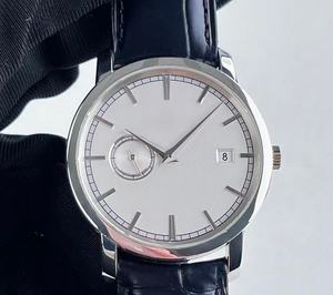 Montre exclusive pour homme, automatique, mécanique, en acier inoxydable, étanche et élégante - Product Image 1