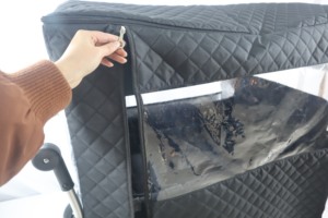 Trẻ em toa xe đẩy phụ kiện mùa đông Windproof và ấm áp bông che mưa. - Product Image 5