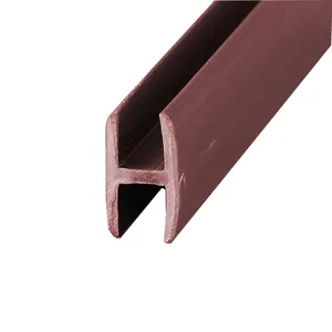 H-shape E-shape PVC plastic long wardrobe back plate clamp is fixed to connect plank furniture plate splicing strip