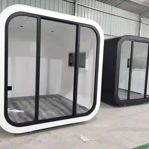 Phong cách Châu Âu thép Apple cabin cho siêu thị tự phục vụ kiốt và quán cà phê nhanh chóng cài đặt 5 năm bảo hành - Product Image 4