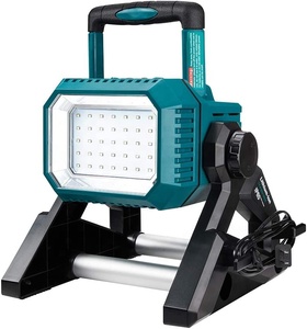 Lampe de travail sans fil ou filaire 35W 3 Modes de luminosité fonctionnement compatible avec les Batteries Makita LXT 18V Lithium-ion DML809 - Product Image 1