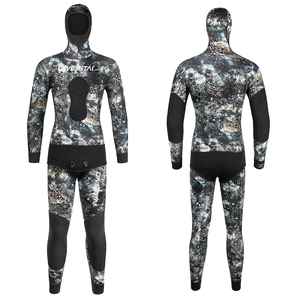 DIVESTAR Wholesale Custom Neoprene 3mm 5mm 7mm Spearfishing <strong>Wetsuit</strong> Open Cell Durable Stretchy Freediving <strong>Wetsuit</strong> - Product Image 2
